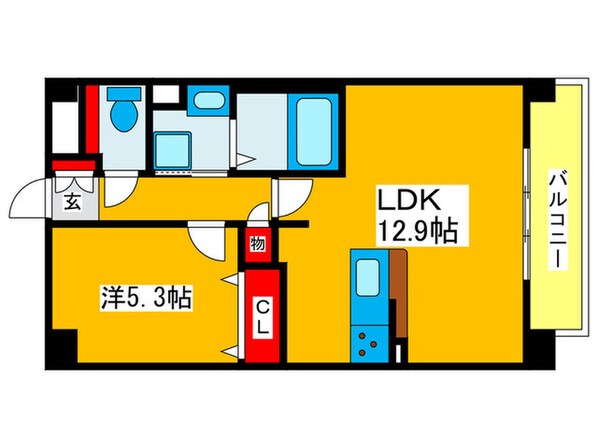 Ｙ　ＰＲＯＮＩＴＹの物件間取画像